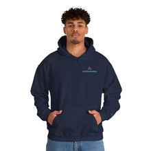 Load image into Gallery viewer, LivingWorks "Questions about suicide?" HELPER hoodie